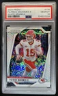 2024 Panini Prizm Patrick Mahomes II White Sparkle SSP #138 Chiefs PSA 10