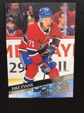 20-21 UD Series 1 Hockey Young Guns 247 Jake Evans