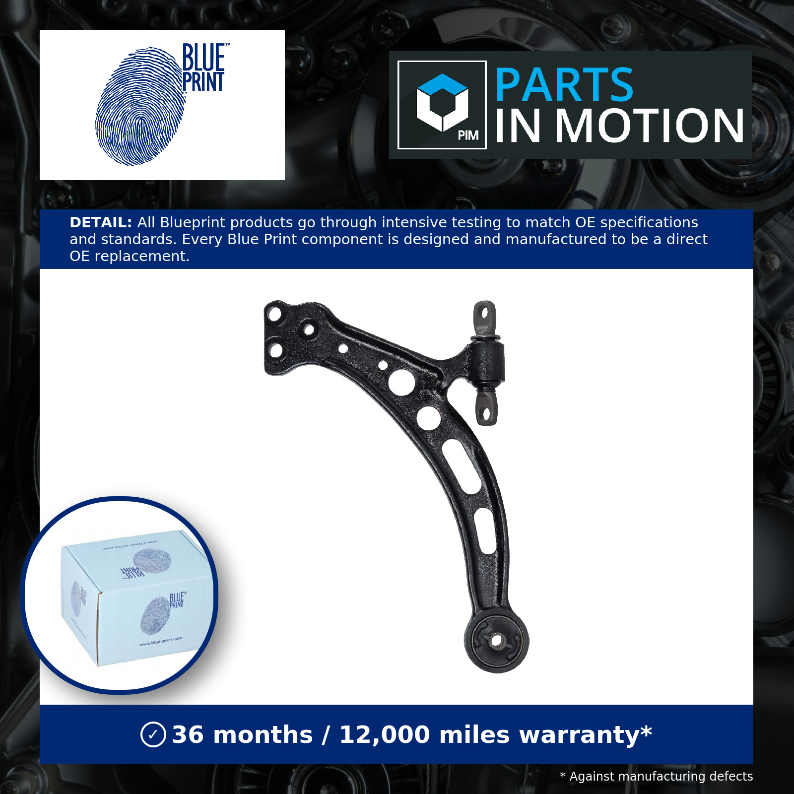 Blueprint ADT386143 Wheel Suspension Control Trailing Arm Front Left Fits Toyota - Image 3