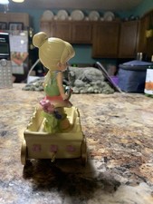 Disney Tinker bell precious moment Disney collection birthday parade number 6