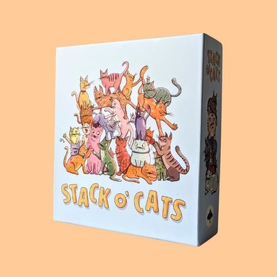 Stack O  Cats   Family-Friendly Cat Tower Game   Adorable Wooden Dexterity Chall