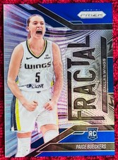 🏀 2025 WNBA Panini Prizm PAIGE BUECKERS 13 🔥 BLUE FRACTAL  RC 32/49 SSP 💥 NEW