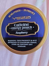Yezzi Caffeine Energy  Pouch Raspberry 20 Pouches