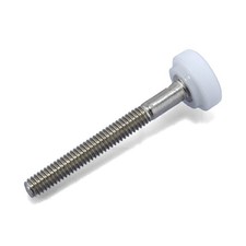10 PCS 832 x 11/2 Inch Stainless Steel Thumb Screw White Knurled Knob