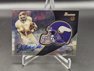 2012 Bowman Chrome Rookie Auto Jarius Wright #BCRA-JWR Auto RC