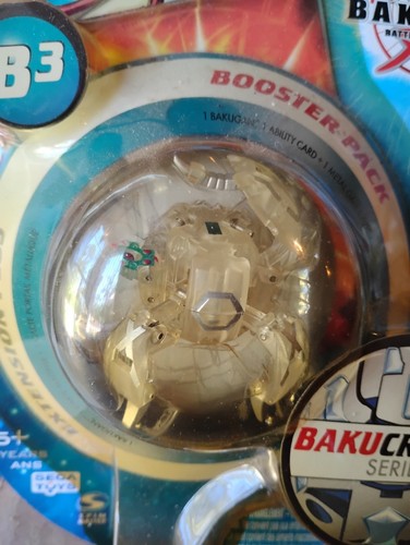 Bakugan B3 Clear Brontes Battle Brawlers Booster Pack Bakucrystal Extension Plus - Picture 2 of 4