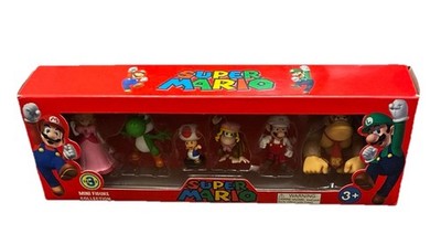 Super Mario Mini Figure Collection Series 3 Dixie Kong 6 pack Goldie New Open No