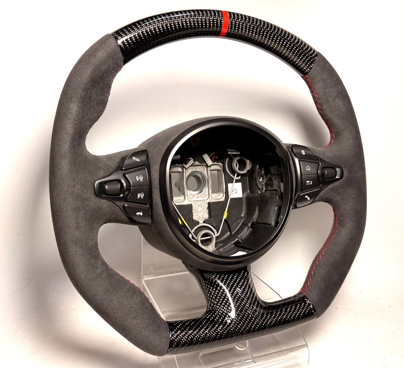 Carbon Alcantara steering wheel Aston Martin 18 Vantage DB11 Color Ring exchange