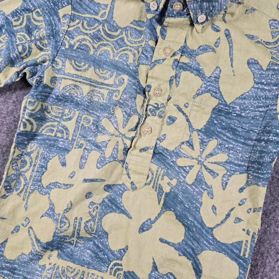 Camisa Reyn Spooner Juvenil XS 4-5 De Colección Hawaiana Hecha en Algodón Hawaiano  Foto 2 de 4