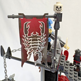 Lego Castle Knights' Kingdom Scorpion Prison Cave 8876 Includes All minifigs