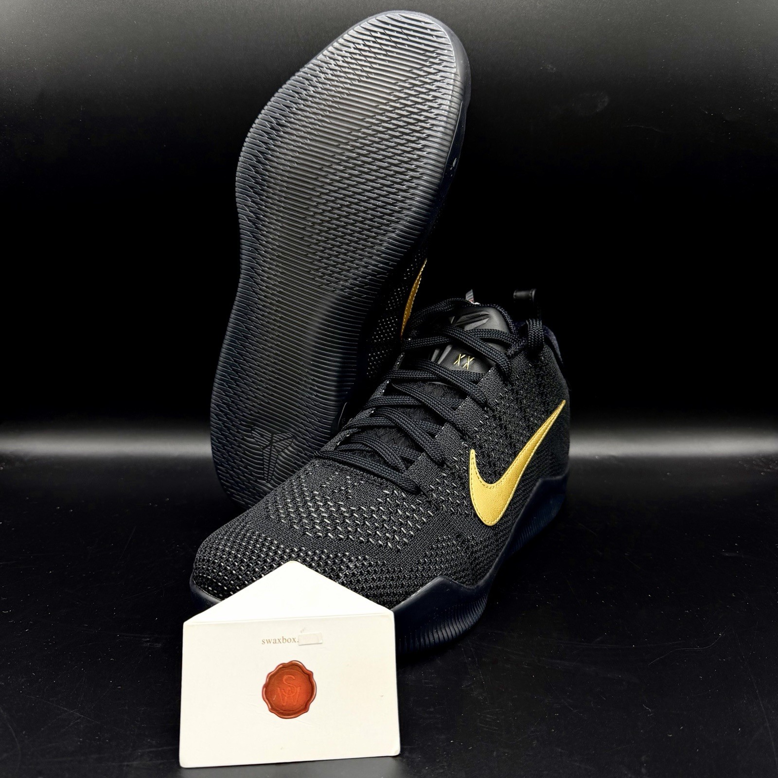 Black/Metallic Gold