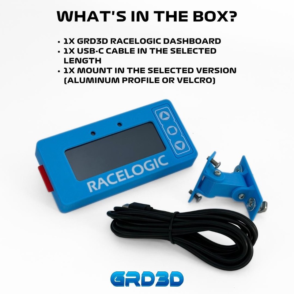 GRD3D Racelogic Lap Timer – 4” Touch Screen Display | eBay