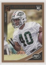 2018 Panini Donruss Rookie Press Proof Bronze Trenton Cannon #400 b4a