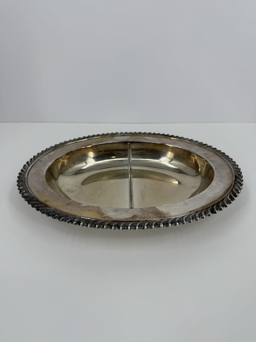 Vintage Wilcox S.P. Co. Ashley N 7053 Silver Plated Serving Dish w
