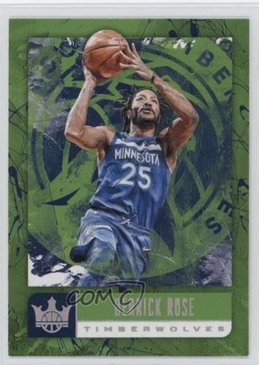 2018-19 Panini Court Kings Masterpiece 1/1 Derrick Rose #72 e1e