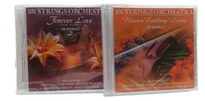 101 Strings Orchestra Forever Love & Never Ending Love CD Set Of 2