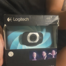 Logitech C615 HD Webcam Full HD 1080p 30fps Autofocus USB Black