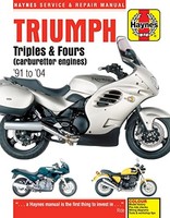 Haynes Publishing - Triumph Triples Fours 91-04 91-04 - Paperbac - G245Z