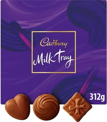 BRANDED Cadbury Milk Tray Chocolate Box, Assorted Chocolates Gift Set for...