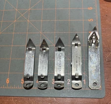 Lot of 5 Vintage Walter’s, Champagne Velvet, Jax, Storz  Beer Bottle Can Openers