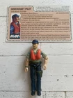 Hasbro G.I. Joe Cutter Hovercraft Pilot Action Figure 1984 Vintage
