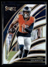 2025 Panini Select Club Level Football Silver Prizm #212 Nik Bonitto