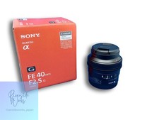 Sony FE 40mm f/2.5 G Standard Lens - E-Mount for sale online | eBay