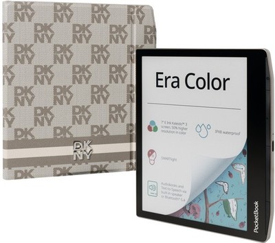 PocketBook Era Color E-Reader 7'' E-Ink 32 GB Bluetooth Beige DACH Bundle DKNY