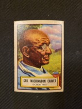 1952 Topps Look 'N See #26  George Washington Carver EX