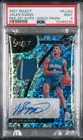 Jalen Suggs 2021-22 Panini Select Rookie Jersey Autographs Disco SP PSA 9