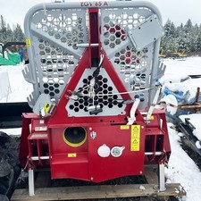 14,500 lbs. Tajfun Single Drum Logging Winch Model EGV 65 A