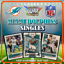 MIAMI DOLPHINS SINGLES ~ Multiple Players & Years ~ Volume Discounts!