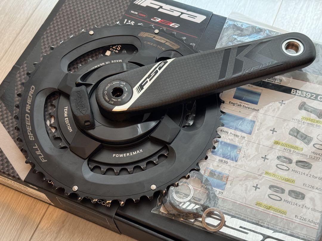 FSA Powerbox K-Forceカーボンクランク 172.5 50/34 Fsa Powerbox K-Force Carbon Crank 172.5 50/34 | eBay