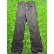 Levi's Women's Classic Bootcut Mid Rise Stretch Jeans Black W28 L32 39252