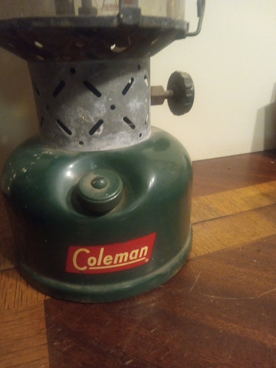 【箱付き】Coleman 220E ビンテージ USA製 グリーン ランタン Vintage Coleman Lantern Model 220E 1957 Green With Red Letters | eBay