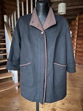Loden Womens Wool Blend Coat EU 50/XXL Ladies Trachten Alpine Manfred Mettner