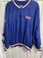 New York Giants Apex One NFL Windbreaker Jacket Vintage 90's, Size XL