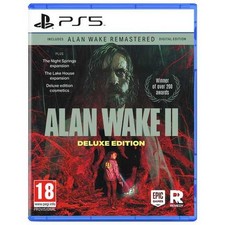 Alan Wake II - Deluxe Edition - Playstation 5 - BRAND NEW AND SEALED - FAST POST
