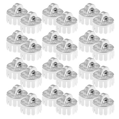 100 Pcs Replacement Ornament Caps Christmas Bauble Topper Replacements