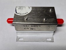 Vtg CEI Communication Electronics Inc E317G limiter/band pass Filter 2.6G TESTED