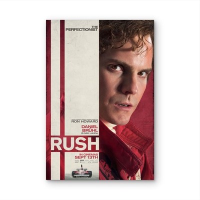 Rush (2013) Movie Ready to Hang Metal Print
