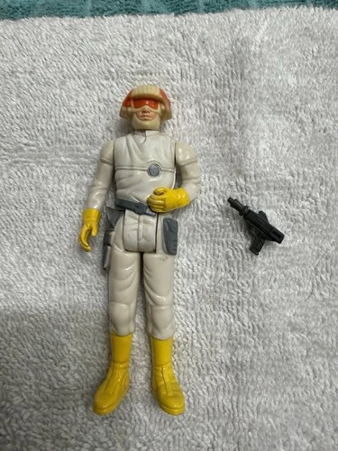 Vintage Star Wars Lili Ledy Cloud Car Pilot W/Gun Excellent Condition RARE!!
