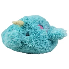 Squishable Narwhal Mystical Plush Blue 14" Pink Ocean Unicorn Whale Horn 2022