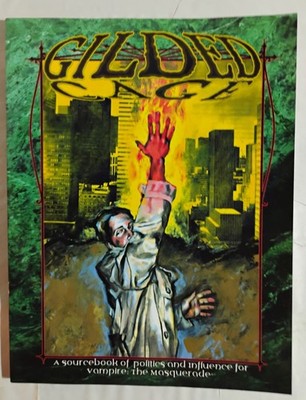 Vampire The Masquerade The Gilded Cage WW2420 White Wolf VTM Sourcebook 2001