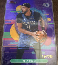 Topps 2025-26 Finest Uncommon Purple Refractor Jalen Suggs #155/200 Magic