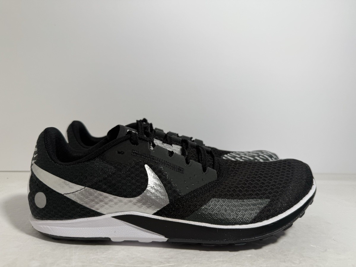 Nike Zoom Rival Waffle Men's Size 4 Road Racing Shoes Black Track