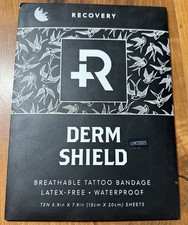 Recovery Aftercare Derm Shield Tattoo Bandage Latex-Free Waterproof 10 Pack
