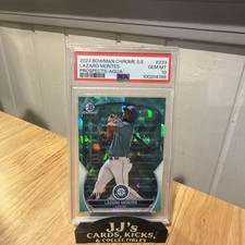 Lazaro Montes 2023 Bowman Chrome Sapphire Edition, Prospects Aqua /99, #BCP-233