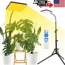 LED Grow Light with Stand Full Spectrum LED Floor Plant Light w/ Remote Control