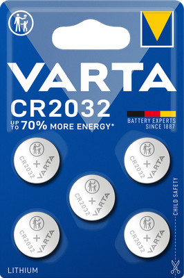 4008496850853 Bateria specjalistyczna VARTA CR2032, 5 szt. VARTA Consumer Batter